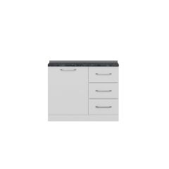 Minar 105 Cm Mutfak Dolabı Beyaz 105-B1-Alt Modül