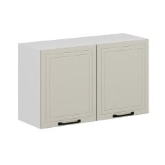 Alvinka Mutfak Modül Mbr_A Üst 2Dk1R 100-H60Cm Dolap Beyaz Kumtaşı