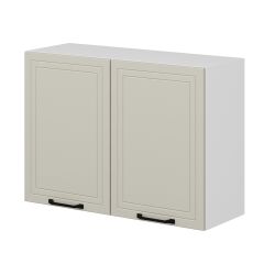 Alvinka Mutfak Modül Mbr_A Üst 2Dk1R 100-H72Cm Dolap Beyaz Kumtaşı