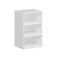 Alvinka Mutfak Modül Mbr_C Üst 1Dk2R 45-H72Cm Dolap Cam Beyaz Beyaz Mdf