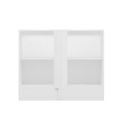 Alvinka Mutfak Modül Mbr_B Alt 1K1R 105Cm Köşe Dolap Beyaz Antrasit Suntalam