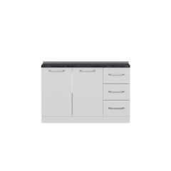 Minar 130 Cm Mutfak Dolabı Beyaz 130-B2-Alt Modül