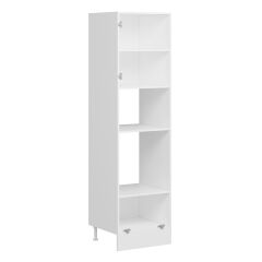 Alvinka Mutfak Modül Mbr_A 60-H222Cm Boy Ank Dolabı Beyaz Kumtaşı