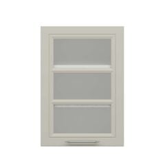 Alvinka Mutfak Modül Mbr_C Üst 1Dk2R 50-H72Cm Dolap Cam Beyaz Kumtaşı Suntalam