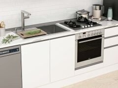 Alvinka 290X210 Cm High Gloss Mutfak Dolabı M-E80S50S40-3 High Gloss | Beyaz - Suntalam