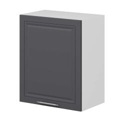 Alvinka Mutfak Modül Mbr_C Üst 1Dk2R 60-H72Cm Dolap Beyaz Antrasit Suntalam