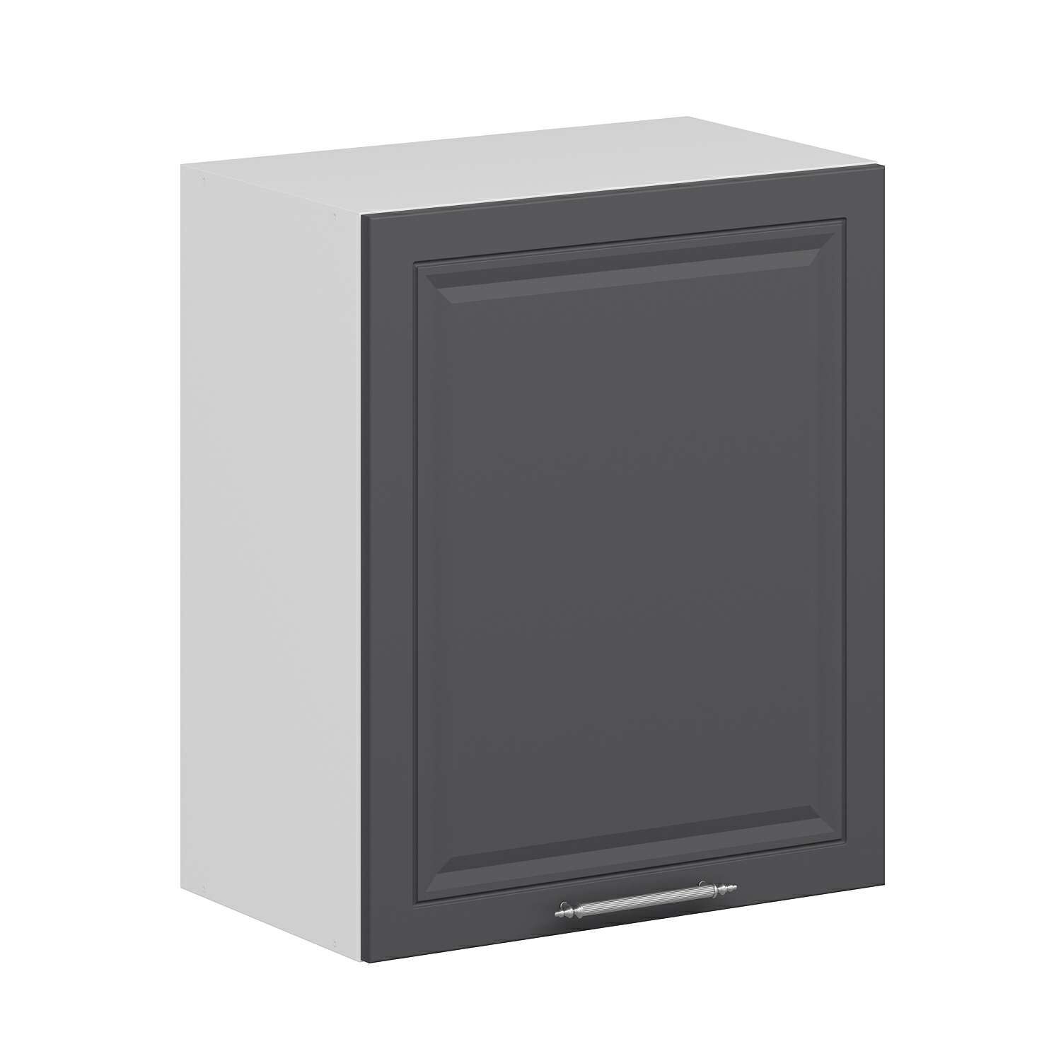 Alvinka Mutfak Modül Mbr_C Üst 1Dk2R 60-H72Cm Dolap Beyaz Antrasit Mdf