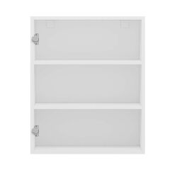 Alvinka Mutfak Modül Mbr_C Üst 1Dk2R 60-H72Cm Dolap Beyaz Antrasit Mdf