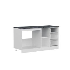 Minar 160 Cm Mutfak Dolabı Beyaz 160-B1-Alt Modül