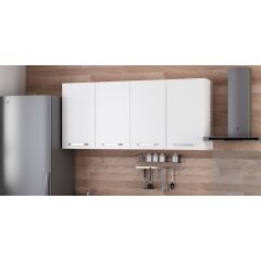 Minar 160 Cm Mutfak Dolabı Beyaz 160-B1-Üst Modül