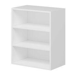 Alvinka Mutfak Modül Mbr_C Üst 1Dk2R 60-H72Cm Dolap Cam Beyaz Beyaz Suntalam