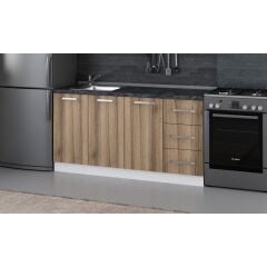 Minar 160 Cm Mutfak Dolabı Beyaz Dore 160-D1-Alt Modül