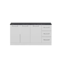 Minar 165 Cm Mutfak Dolabı Beyaz 165-B1-Alt Modül