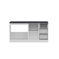 Minar 165 Cm Mutfak Dolabı Beyaz 165-B1-Alt Modül