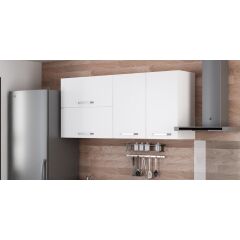 Minar 165 Cm Mutfak Dolabı Beyaz 165-B2-Üst Modül