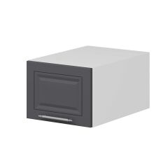 Alvinka Mutfak Modül Mbr_C Üst 1Yk 40-H30Cm Yuk Dolap Beyaz Antrasit Mdf