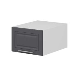 Alvinka Mutfak Modül Mbr_C Üst 1Yk 45-H30Cm Yuk Dolap Beyaz Antrasit Suntalam