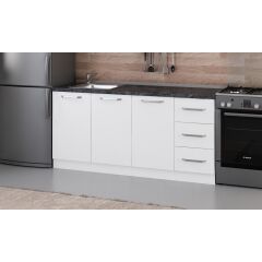 Minar 175 Cm Mutfak Dolabı Beyaz 175-B1 -Alt Modül