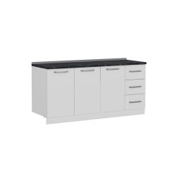 Minar 175 Cm Mutfak Dolabı Beyaz 175-B1 -Alt Modül