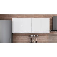 Minar 175 Cm Mutfak Dolabı Beyaz 175-B1-Üst Modül