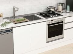 Alvinka 300X210 Cm High Gloss Mutfak Dolabı M-E80S50S50-2 High Gloss | Beyaz - Mdf