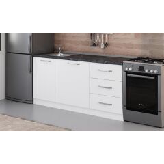 Minar 180 Cm Mutfak Dolabı Beyaz 180-B1-Alt Modül