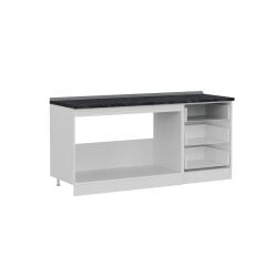 Minar 180 Cm Mutfak Dolabı Beyaz 180-B1-Alt Modül