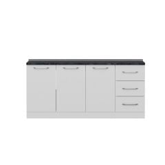 Minar 180 Cm Mutfak Dolabı Beyaz 180-B2-Alt Modül