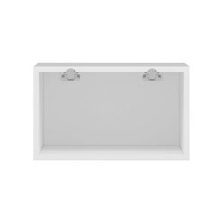 Alvinka Mutfak Modül Mbr_C Üst 1Yk 50-H30Cm Yuk Dolap Beyaz Beyaz Mdf