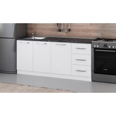 Minar 185 Cm Mutfak Dolabı Beyaz 185-B1-Alt Modül