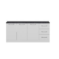 Minar 185 Cm Mutfak Dolabı Beyaz 185-B1-Alt Modül