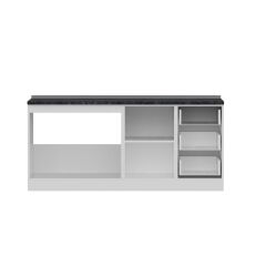 Minar 185 Cm Mutfak Dolabı Beyaz 185-B1-Alt Modül