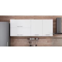 Minar 185 Cm Mutfak Dolabı Beyaz 185-B2-Üst Modül