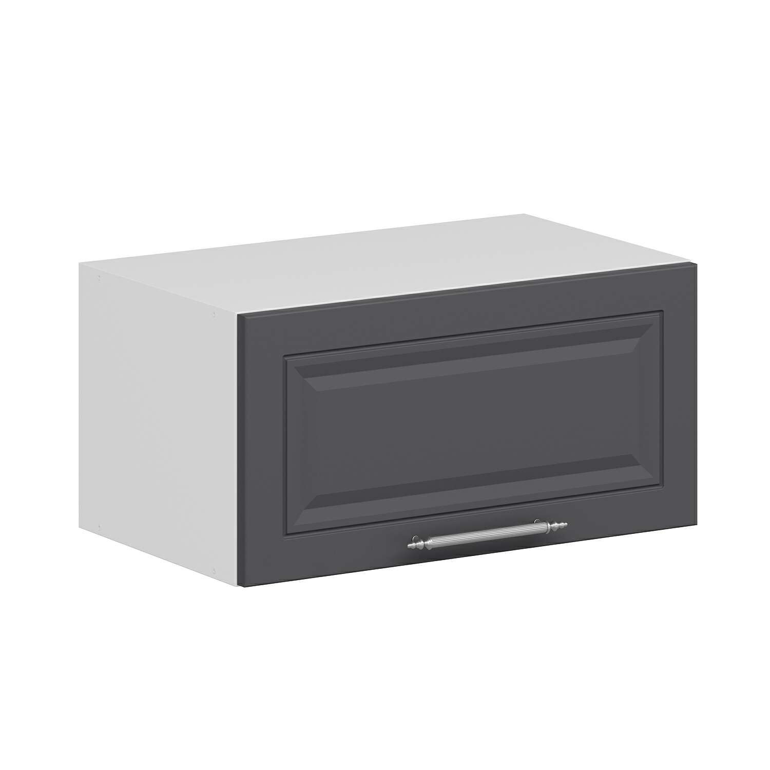 Alvinka Mutfak Modül Mbr_C Üst 1Yk 60-H30Cm Dav Dolap Beyaz Antrasit Mdf