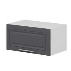 Alvinka Mutfak Modül Mbr_C Üst 1Yk 60-H30Cm Dav Dolap Beyaz Antrasit Mdf