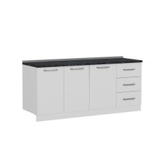 Minar 190 Cm Mutfak Dolabı Beyaz 190-B1-Alt Modül