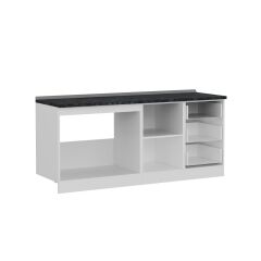 Minar 190 Cm Mutfak Dolabı Beyaz 190-B1-Alt Modül