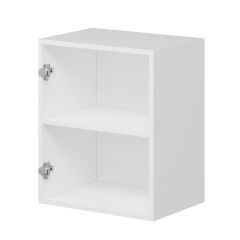 Alvinka Mutfak Modül Mbr_B Üst 1Dk1R 50-H60Cm Dolap Beyaz Beyaz