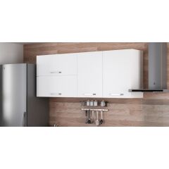 Minar 190 Cm Mutfak Dolabı Beyaz 190-B2-Üst Modül