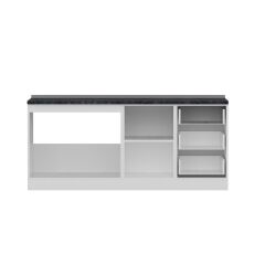 Minar 190 Cm Mutfak Dolabı Beyaz Dore 190-D1-Alt Modül