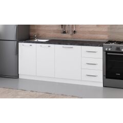 Minar 195 Cm Mutfak Dolabı Beyaz 195-B1 -Alt Modül