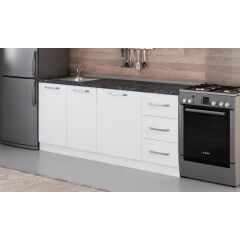 Minar 195 Cm Mutfak Dolabı Beyaz 195-B1 -Alt Modül