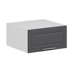 Alvinka Mutfak Modül Mbr_C Üst 1Yk 60-H30Cm Yuk Dolap Beyaz Antrasit Mdf