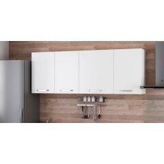 Minar 195 Cm Mutfak Dolabı Beyaz 195-B1-Üst Modül