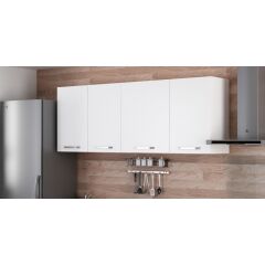 Minar 195 Cm Mutfak Dolabı Beyaz 195-B1-Üst Modül