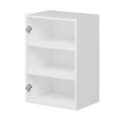 Alvinka Mutfak Modül Mbr_B Üst 1Dk2R 50-H72Cm Dolap Beyaz Antrasit Mdf