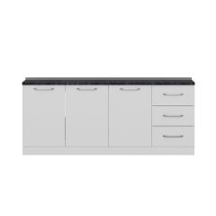 Minar 200 Cm Mutfak Dolabı Beyaz 200-B2-Alt Modül