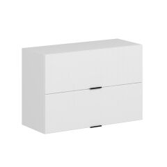 Alvinka Mutfak Modül Mbr_B Üst 2Yk1R 90-H60Cm Dolap Beyaz Beyaz