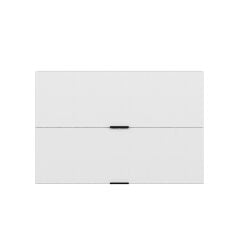 Alvinka Mutfak Modül Mbr_B Üst 2Yk1R 90-H60Cm Dolap Beyaz Beyaz