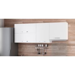 Minar 200 Cm Mutfak Dolabı Beyaz 200-B7-Üst Modül